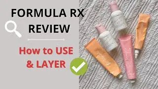 Honest Formula RX Review ✅  HOW TO USE ( Barrier Relief Cream, Vitamin c, Niacinamide, Lactic acid )