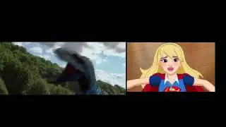 Walking with Dinosaurs The Movie Vs Dc Super Hero Girls Trailer