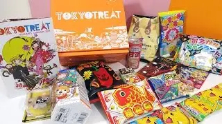 Tokyo Treat 2016 Unboxing April - Japanese Snacks , Candy & Sweets Review / Reaction