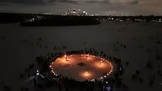 Luminary Loppet Drone Video 2025 (Minneapolis, MN)