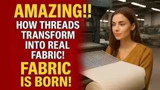 Episode 10 &ndash; Amazing!! How Threads Transform Into Real Fabric!