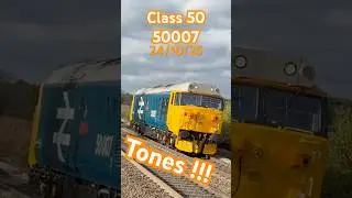 Hercules Howls Class 50 Tones to Remember @Warwick Parkway 0H07 SVR&ndash;Wembley #trainspotting #class50