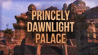ESO Princely Dawnlight Palace -  House Tour - The Elder Scrolls Online