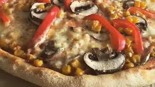 Super easy pizza veggie & tonijn | easy pizza | lekkerste pizza | krokante | recepten oum younes #69