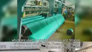 drainage geocomposite geonet,these geonets are typically made from polyester or polypropylene