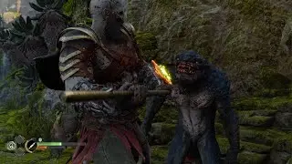 God of War Ragnar&ouml;k - Draupnir Spear Stun Kill Execution