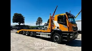 IVECO 320S42 CARRELLONE/PIANALE 4 ASSI 8X2 per trasporto auto, veicoli commerciali, agricoli