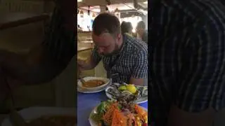 Барселона: Ла Парадэта: Крема дэ Богавантэ (Крем-суп из лобстера).