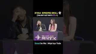 Xyaa Singing Skill 😂 Talent Got Rntx 🔥 Comment your Fav Esports singer 👇#bgmi #esports #scoutop