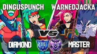 2XKO ▰ DINGUSPUNCH (Vi-Blitzcrank) vs WARNEDJACKA (Vi-Warwick) ▰ 2XKO Pro level replays