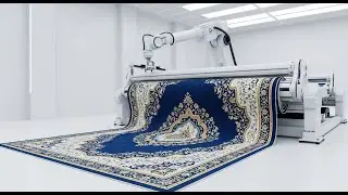 Inside a Modern: Carpet Factory  Full Making Process