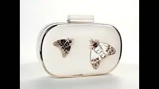 CB158 Prom Clutch Bags(White/Black)