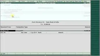 6. How to create Post Dated Cheques in Tally...Deposit(Clear)..Cancel(Bounce)
