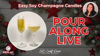 Champagne Flute Candle DIY: Easy Beginner Candles in Glassware!