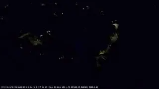 ATOM3a, First horizontal night flight seeking any Baseball stadium lights?