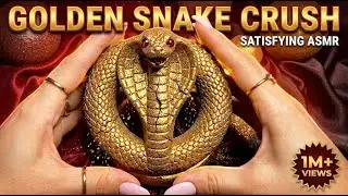 RELAXING ASMR: Crushing $1,000,000 Ancient Egyptian Jewelry 👑