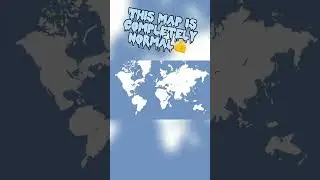This Map Is Completely Normal👍 #flag #country #quiz #geography #europe #meme #map #badmap