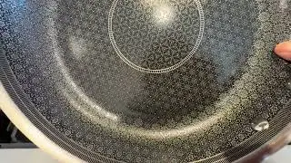 Black Cube Ceramic Cookware Quick Release Fry Pan