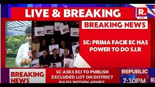 Bihar S.I.R Row: Hearing Underway In Top Court, SC Asks ECI To Publish Excluded List