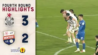 Queen's Park 3-2 Montrose | Fourth Round Highlights | Scottish Gas Men's Scottish Cup 2024-25