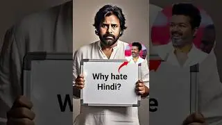 Why South Indian Hate Hindi Language #shorts #india #hindi #southindian #debate #pawankalyan #news