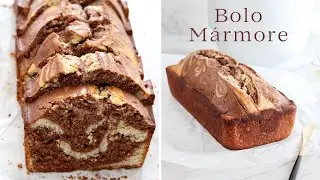 BOLO M&Aacute;RMORE FOFINHO  | BOLO MESCLADO | Marble cake | Day Flaubert