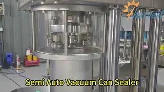 Extend Shelf Life: Semi Automatic Vacuum Can Sealer for Food Preservation