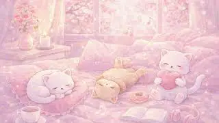 Pastel Dream Lofi &ndash; Cozy Pink Night (1Hours)｜やさしい夢に溶けるBGM
