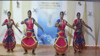 Margazhi Pani vaadaiyil | New Tamil Christmas classical Dance 2020 |  Kinkinigal |