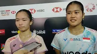 Wawancara Febi/Rachel Usai Terhenti di Semifinal Daihatsu Indonesia Masters 2026