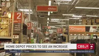 Prices at Home Depot set to increase because of tariffs