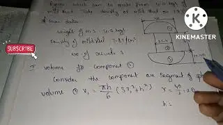 Estimating and costing ll Estimation of Weights of Materials problem ll #mechanical #M-502 #C20 #502