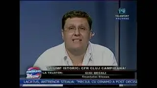 Telesport - Fanatik show cu Horia Ivanovici - CFR Cluj campioana !  04.05.2008