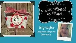 Stampin' Up! Perfectly Wrapped Envelope Cookie Pouch