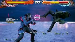 Highest possible damage for Dragunov's QCF1 w/ RD Combo? (No Walls, Floorbreak, Wallbreak)