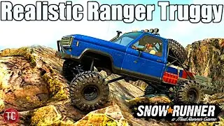 SnowRunner: REALISTIC Ford Ranger TRUGGY