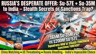 Russia's Mega Fighter Jet Offer to India &ndash; Stealth, Sanctions & Strategic Gambits