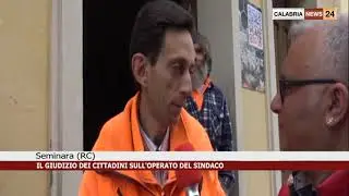 SEMINARA RC IL GIUDIZIO DEI CITTADINI SULL'OPERATO DEL SINDACO
