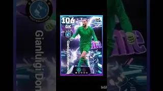 Showtime Donnarumma max level training efootball  #efootball #efootball2026 #shorts