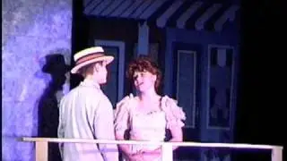 Josh Loucks-Whitney Bammel, Prof Harold Hill & Marian first kiss