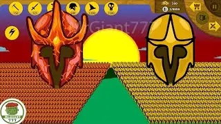 EPIC GOLDEN SPEARTON VS EPIC ELITE SPEARTON LAVA, FINAL BOSS | Stick War Legacy Mod | MrGiant777