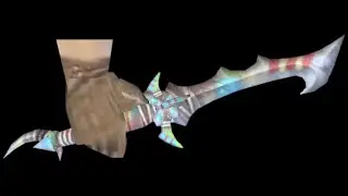 Petroglyphic Hooked Dagger Ornament