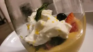 Zabaione with Fresh berries