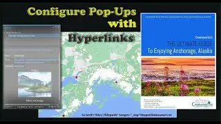 Как настроить всплывающие окна с гиперссылкой на поле в ArcGIS Pro |