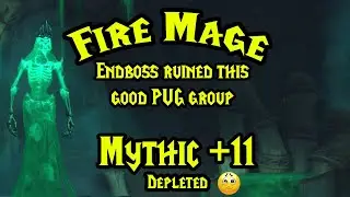 +11 Plaguefall - Fire Mage Pov - Season 1 | WoW Shadowlands German commentary