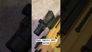 MOC ACOG, down the sights looks legit #airsoft #guns #airsoftshorts #callofduty #mw2 #mw3 #gun