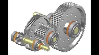 assembly helical gear box