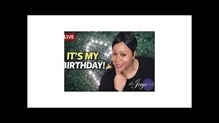 It&rsquo;s My Birthday&hellip; Let&rsquo;s Celebrate Together! 🎉🥂 (LIVE)