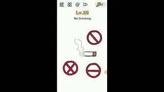 No smoking ||  Brain out level 22 ||