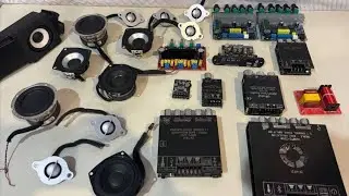 All mini class D original ic amplifier original JBL,Sony,peerless speaker woffer,crossover,Tweeters.